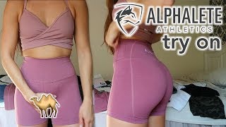 LEGGINGS TRY ON Alphalete Revival Criss Cross CAMELTOE [upl. by Spearman]