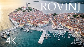 Morning city walk in Rovinj Croatia 4K  60p  3D Binaural Surround 🎧 [upl. by Bolt]