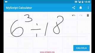 myscript calculator [upl. by Atterehs]