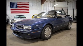 1993 Cadillac Allante For Sale  Walk Around [upl. by Anelleh]