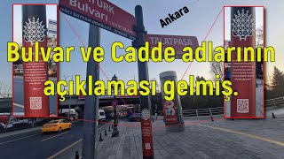 Cadde Bulvar adlarına açıklamalar 29022024 [upl. by Kala733]