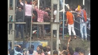 Elphinstone Station Stampede 15 people die more than 30 injured in Mumbai [upl. by Marris]