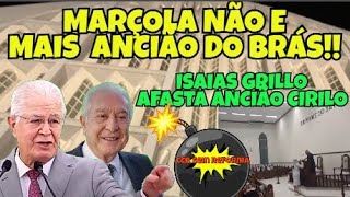 MARÇOLA NÃO E MAIS ANCIÃO DO BRÁS E ANCIÃO CIRILO É AFASTADO DO JD ROSELI FINAL DOS TEMPOS NA TERRA [upl. by Itirahc488]