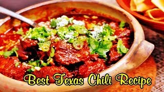 Best Texas Chili Recipe Quick And Easy Meals [upl. by Ann]