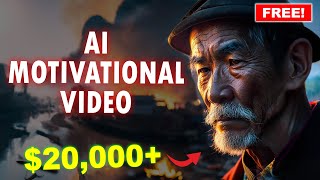 Make Ai Generated Motivation amp Quotes Videos and Earn 20K USD a Month [upl. by Arlee88]