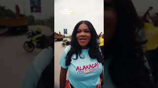 DRAMA Watch How Toyin Abraham Announces The Release Date Of Her Movie Alakada Bad and Boujee [upl. by Annenn311]