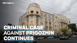 Russia confirms criminal case against Prigozhin continues [upl. by Crispas783]