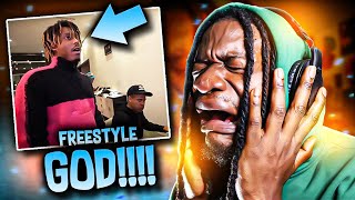 JUICE WRLD IS THE FREESTYLE GOD quotJuice X Makonnen Freestylesquot REACTION [upl. by Gretel8]