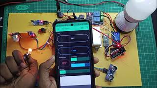 Complete IoT based Smart home  security system Project [upl. by Shamma863]