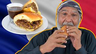 Tribal People Try French Dip Sandwich For The First Time [upl. by Idoux]