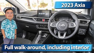 2023 Perodua Axia D74A walkaround exterior and full interior [upl. by Rabjohn]