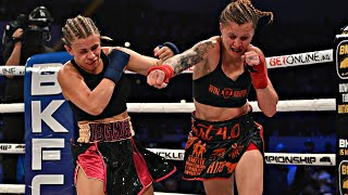 War Paige VanZant vs Britain Hart  Knuckle Mania [upl. by Teews]