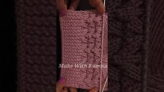 design crochet handmadeknitting shortsviral sweaterdesign shortfilm embroidery diy [upl. by Zobkiw162]