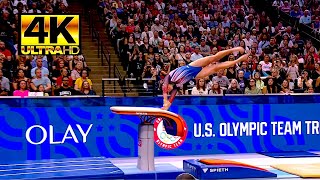 Leanne WONG🇺🇸Vault 2024 US WAG Olympic Team Trials D1 NBC4K [upl. by Kartis222]