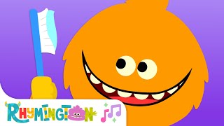 Brush Your Teeth  Monster Songs for Kids  Rhymington Square [upl. by Gannon]