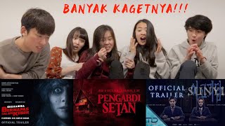 SEREM BANGETT NONTON FILM HORROR INDONESIA BARENG TEMENquot DARI LUAR NEGERI [upl. by Kevyn]