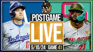 San Diego Padres vs Los Angeles Dodgers Postgame Show 510 [upl. by Kerr]