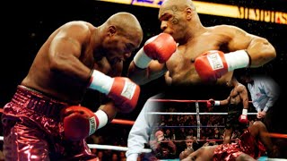 Mike Tyson claimed he fought through‘broken back to KO rival in 49 seconds in final professional win [upl. by Nyvets]