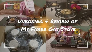 Unboxing amp Review Of My 4 Burner Faber Gas Stove 🤩  Helpful kitchen Appliances 💡 Home amp kitchen [upl. by Euqinay664]