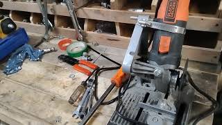 My cheap cutoff saw for cutting hydraulic hose [upl. by Camile]