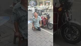 fuel tricycle gasoline trike for disabled people [upl. by Bena]