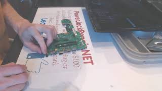 Asus X553M Laptop power jack repair fix problems broken dc socket input port [upl. by Jessee]