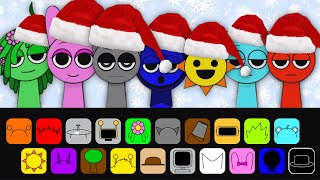 Incredibox Sprunki  JINGLE BELLS MODCOVER [upl. by Lenahc]