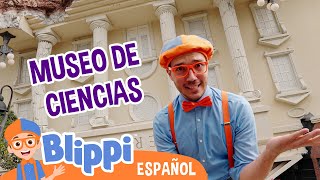 Blippi va al museo de ciencias 🔭🧪🔬🧬 Blippi Español  Videos educativos para niños [upl. by Nahsar]