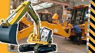 How To Build A JCB Digger for Children  JCB Video For Children [upl. by Sillihp]