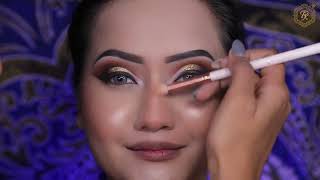 How to do Bridal makeup  step by step makeup tutorial 2024 makeuptips shots bridal shortsfeed [upl. by Leonhard]