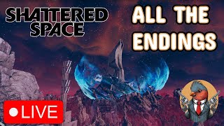 Getting All The Endings  Shattered Space  Starfield DLC [upl. by Ennazzus]