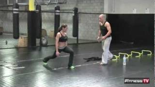 Inside Fitness  Trish Stratus vs Jonathan Chaimberg  Part 2 Jon works Trish [upl. by Nodanrb]