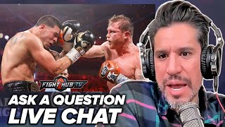 Canelo vs Berlanga REACTION amp DIGEST  Fight Hub TV Live Chat [upl. by Ahsier]