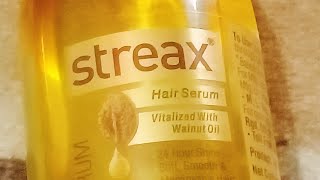 Streax hair serum review 🤩 live 🪔❤️ [upl. by Ellener130]