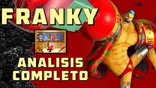 One Piece Pirate Warriors 4 ANÁLISIS COMPLETO FRANKY🤖 [upl. by Aryamoy]