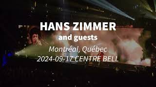 Hans Zimmer LIVE Montréal 2024  highlights and favorites [upl. by Nuahsyt]