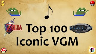 100 Most Iconic Video Game Songs 19802018 [upl. by Yraccaz]