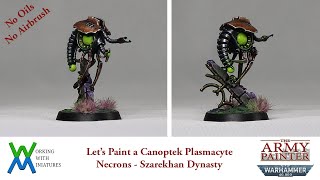 Lets Paint a Necron Canoptek Plasmacyte  Szarekhan Dynasty warhammer40kpainting thearmypainter [upl. by Anam277]