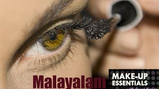 How to Apply Winged Eyeliner  Make Up Essentials Episode 4 in Malayalam [upl. by Adnema]