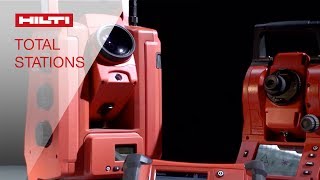 INTRODUCING the Hilti Robotic and Mechanical Total Stations [upl. by Terti]