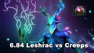 684 Leshrac Farming Creeps with Octarine Core [upl. by Ardnekahs397]