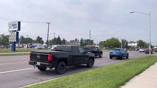 2021 Great Lakes HOG Rally Escanaba Michigan leaving the UP State Fairgrounds [upl. by Naffets]