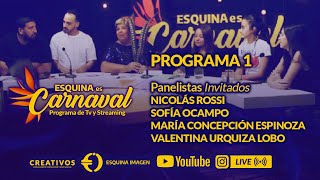 PRIMER PROGRAMA DE ESQUINA ES CARNAVAL [upl. by Palma]