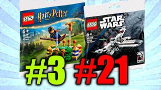 2023 LEGO Polybags Ranked [upl. by Ebba]