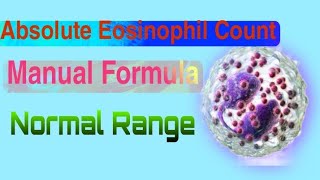 Absolute Eosinophil Count FormulaHow to count absolute eosinophilhow to count aecAEC [upl. by Avruch18]