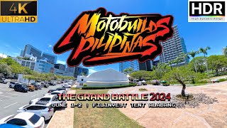 MOTOBUILDS PILIPINAS 2024  WALKING TOUR  4K ULTRA HD [upl. by Okoyik95]