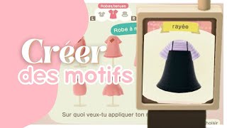 💌 Créer une ROBE simple   Animal Crossing New Horizons [upl. by Byrd]