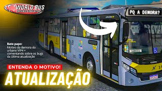 🥺 ATUALIZAÇÃO WORLD BUS DRIVING SIMULATOR Muitos bugs [upl. by Hwu]