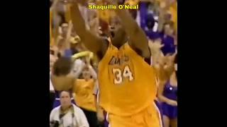 Legendary Shaquille ONeal  A Tallest Basketball Player youtube youtubeshorts shorts [upl. by Eam]