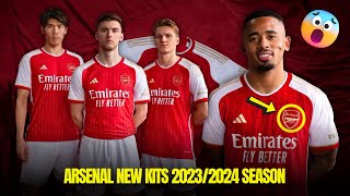 😍Official Arsenal’s New Kits for 202324 season [upl. by Trudey]